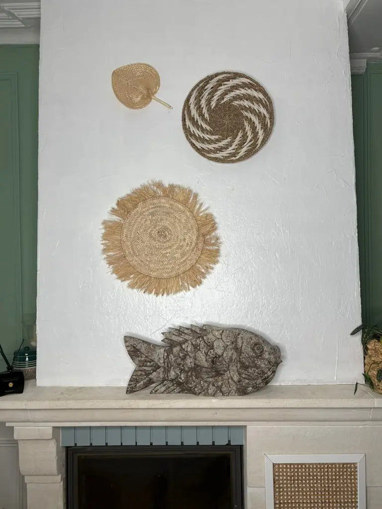 Set de table raphia franges KARELYS