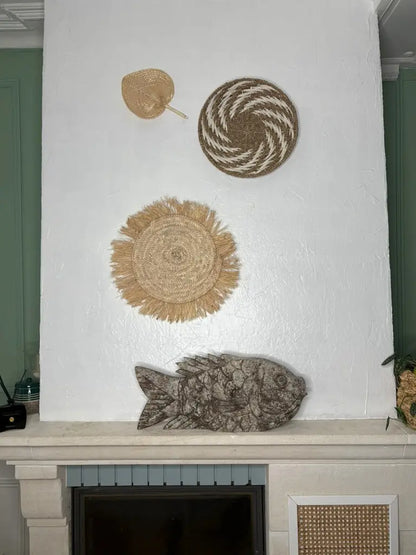 Set de table raphia franges KARELYS